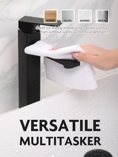 Fantasticlean Microfiber Cleaning Cloth Rolls -150 Sheets (White, Dimgrey) - color: White and Dimgray, size: 150 pack