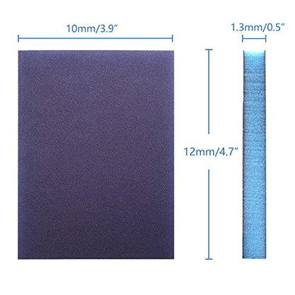 16Pcs 60/100/120/220 Grit Sanding Sponge, Jamiikury Wet Dry Sanding Blocks Washable and Reusable Sandpaper Sponge for Wood Metal FurniturePaint and Drywall (Coarse, Medium, Fine - size: 60/100/120/220 Grits