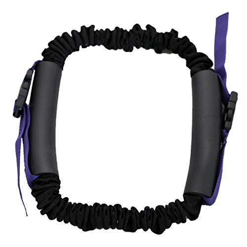 Stroops Deluxe Loop Slastix Resistance Bands for Professional Athletes and Beginners | Superior Exercise Bands for Strength Training, Full Body Workouts, and Home Gym Fitness - color: Purple, size: Very Light