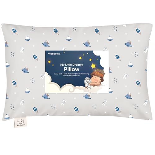Toddler Pillow with Pillowcase, 13x18 My Little Dreamy Pillow (Cosmo) - color: Cosmo