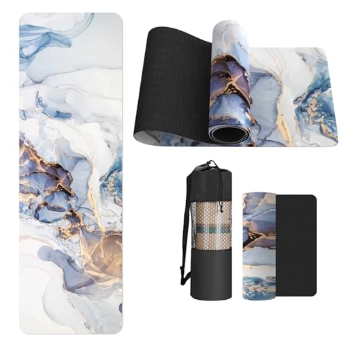 FOLAI Extra Thick Yoga Mat 6mm - color: ink