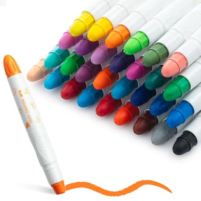 M&G 36 Colors Upgraded Food-grade Paint Sticks, Tempera paint sticks set, Washable paint, Non- Toxic, No Mess Quick Drying-Stocking Stuffers, Christmas Gift Idea for artists - color: 36 colors