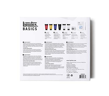 Liquitex BASICS Acrylic Paint Technique Set - Building Texture - style: Building Texture Set