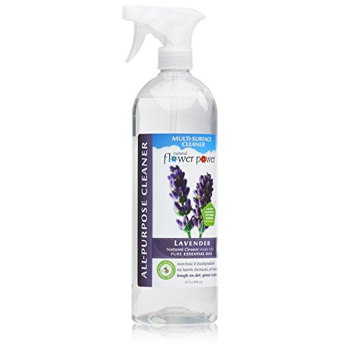 All-Purpose Cleaner Concentrate - Makes 32 Fl Oz Just Add Water - Multi-Surface Cleaning Spray, Non-Toxic, No Harsh Fumes or Chemicals, Child & Pet Safe - Lavender