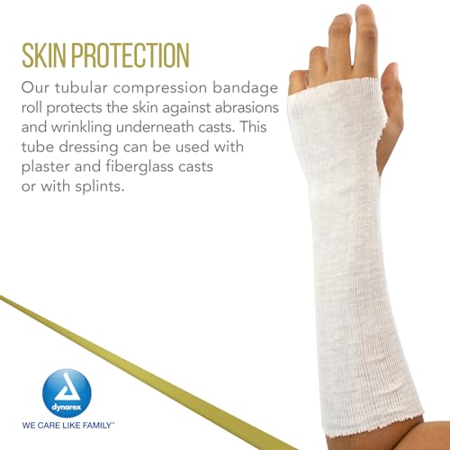 Stockinette Knit Tube Dressing 2'' X 25yd Latex Free (Pack of 4) - size: 2in x 25 yds, 1 Count (Pack of 4)