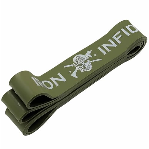 Pull Up Assistance Bands for Working Out - Resistance Bands Set for Men, Exercise, Workout, Fitness, Strength, Weightlifting, Training, Powerlifting, Stretch, Crossfit WOD - color: Single Band (50-120lbs)