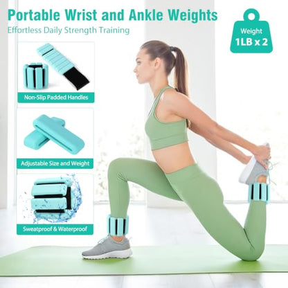 Pilates Kit Equipment, Pilates Ring and Ball for Women Home Workout