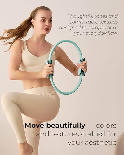 Pilates Kit | Pilates Equipment Set for Home Workouts | Accessories & Guide - color: Mint, style: Essential Kit - 3PC