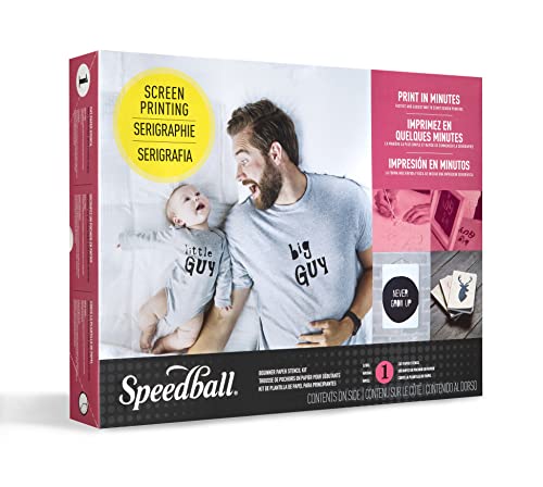 Speedball Paper Stencil Beginner Screen Printing Kit, 045061
