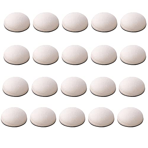 CYFUN DESIGN 20PCS Mini Ink Blending Tools Foam Replacement Foams for DIY Scrapbooking Paper Crafting Handmade Crafts Scrapbooking Supplies Crafting Projects - color: 20pcs Semicircle Foam Refills