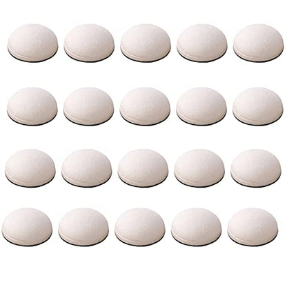 CYFUN DESIGN 20PCS Mini Ink Blending Tools Foam Replacement Foams for DIY Scrapbooking Paper Crafting Handmade Crafts Scrapbooking Supplies Crafting Projects - color: 20pcs Semicircle Foam Refills