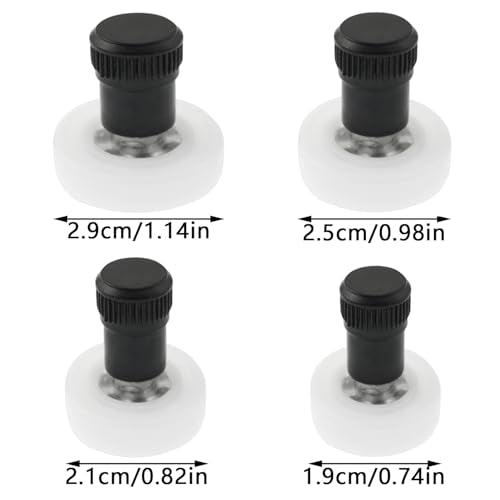 yyangz 1 Set of 4PCS Ceramic Clay Polishing Tools Clay Sculpture Processing Tools Throwing Trimming Wheels Acrylic Stainless Steel for Rotary Trimming Ceramic Wheels