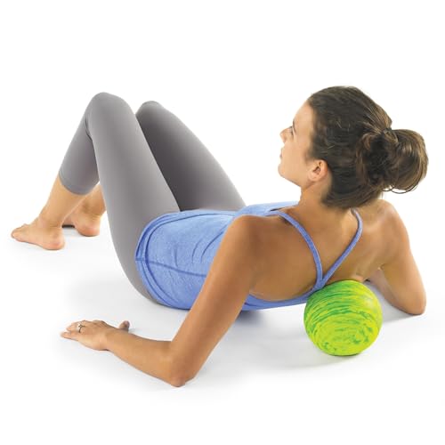 OPTP Posture Ball – Foam Mobility and Massage Ball, Green, 8" | Foam roller ball for massage, physical therapy & exercise, Mobility ball to release muscle tension & improve alignment - size: 8-Inch