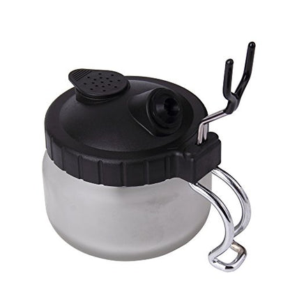 Multifunctional Airbrush Cleaning Pot Wash Station with Holder