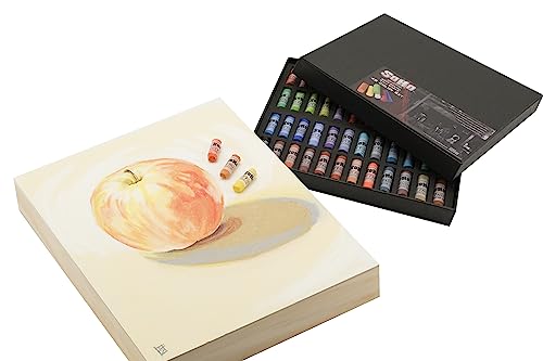 Da Vinci Pro Resist-Grip Coarse Textured Gesso Board, 6x6-6 Pack, 2" Depth Art Boards for Painting, White Acrylic Polymer with Quartz Sand, Warp-Resistant Cradled and Sealed MDF Panel - size: 6x6" - 6 Pack