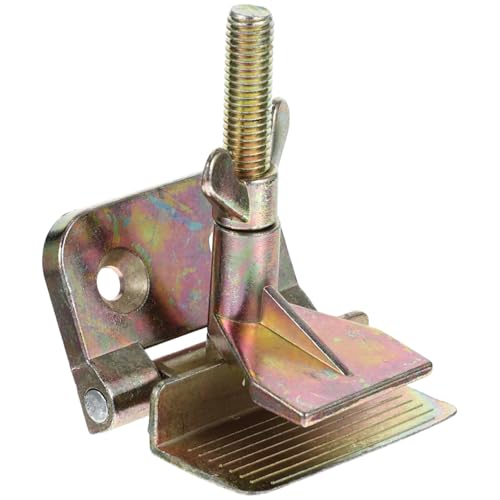Angoily Silk Screen Printing Hinge Clamp Galvanized Screen Frame Butterfly Clamp for Securing Mesh to Table or Work Surface Easy Screw-on Installation for Diy Printing Projects - color: Golden