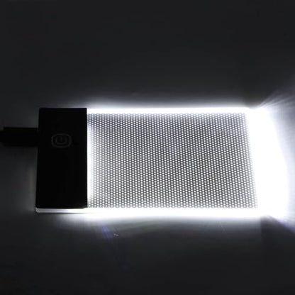 Msiud A6 LED Tracing Light Board, Adjustable Brightness Control for Art | Drawing Sketching Projects, Flip Book Creation, Animation Frame Development, Stencil Transfer Applications, Artwork Copying
