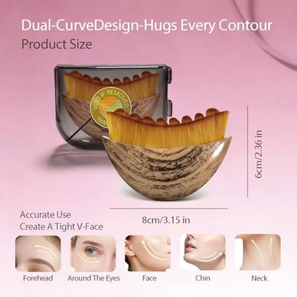 New Lymphatic Contour Face Brush(1 Pcs)