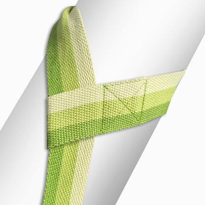 Yoga Mat Carrier Strap | Adjustable Mat Holder Sling for Carrying Mats | Thick & Comfy Texture | Yoga Mat Strap - color: Green