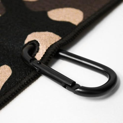 RokFit Gym & Golf Towel – Multi-Use, Quick-Dry, Durable Utility Towel with Bold Graphic and Carabiner Clip (Camo) - color: Camo