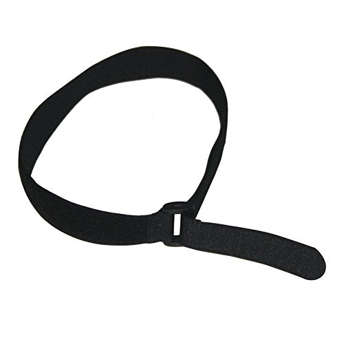 YiwerDer [16 Pack] 1 x 12" Hook and Loop Reusable Fastening Nylon Cable Straps, Durable Functional Ties Organizer Fastener to Keep Your Places Tidy - style: 12" x 1Inch