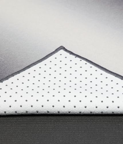 Manduka Yogitoes Hot Yoga Mat Towel - 71" | Moisture Activated Grip | Patented Silicone Nubs | Highly Absorbent, Durable & Easy Care | Made from Recycled Materials | 71 x 24 Inches | Diamond Array - color: Diamond Array, size: 71" x 24"