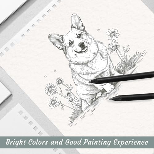 4 Pack Sketch Book, 9 x 12 Inch Sketchbook, 68lb/100gsm Top Spiral Bound Sketch Pad, Acid Free Art Supplies Drawing Painting Sketching Paper for Kids, Adults, Beginners, Artists (30 Sheets Each) | 100gsm Drawing Paper, Hardcover Backboard, Lay-flat Top Sp