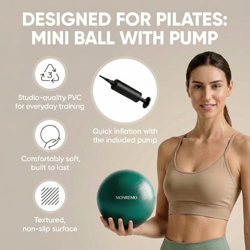 Green Pilates Kit for Women with Ring, Ball & Resistance Bands