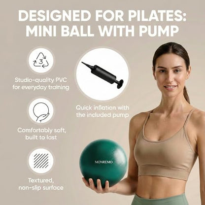 Green Pilates Kit for Women with Ring, Ball & Resistance Bands