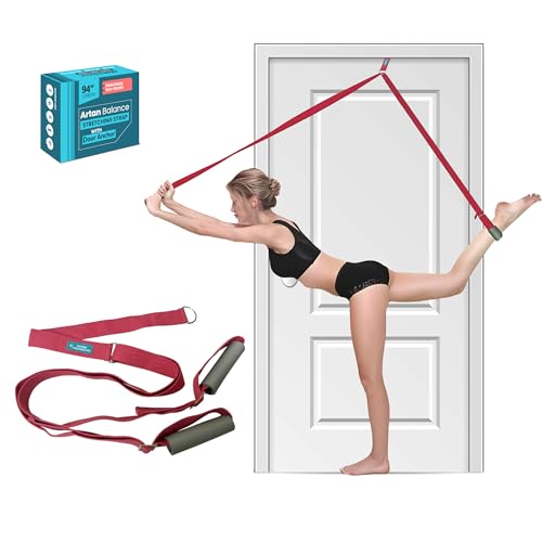 Artan Balance Stretching Straps for Flexibility, Balance, and Leg Stretching – Multiple Styles for Yoga, Ballet, Dance, Gymnastics & Physical Therapy - size: FlexComfort
