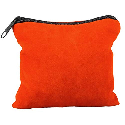 SUNYIK Natural Carnelian Tumbled Chips Stones with Sacral Chakra Pillow | 0.5LB/230g Crushed Crystal Quartz Chips for 7 Chakra Healing Meditation Yoga Reiki Energy Balancing - color: #3-orange/Orange
