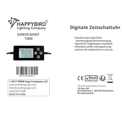 Sunrise & Sunset Timer for Bird Lights