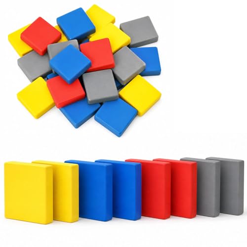 24 Pack Kneaded Erasers, Assorted Colors, for Artists,Drawing,School Supplies,Sketching Supplies and Office (Blue/Red/Yellow/Grey) - color: Blue/Red/Yellow/Grey