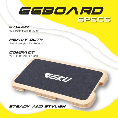 Resistance Band Workout Footplate - Wood Exercise Platform with Non-Slip Surface for Band Training, Stretching, and Full-Body Home Gym