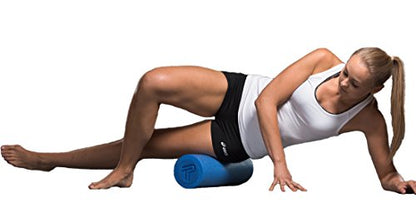 Pro-Tec Athletics Foam Roller, Deep Tissue Massage Roller for Recovery, Therapy, Flexibility, Circulation, and Muscle Release - size: Hollow Core Blue, 5.75" x 18"