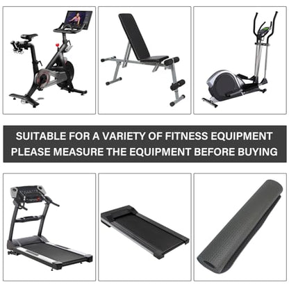 Bike Mat,Treadmill Mat,Compatible for Elliptical,Exercise Bikes, Stationary Cycles,Spin Bike,Under Exercise Bike Trainer Pad for Indoor Stationary Gym Fitness Equipment Hardwood Floor Protector - size: 60" x 23.6"