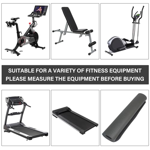 Bike Mat,Treadmill Mat,Compatible for Elliptical,Exercise Bikes, Stationary Cycles,Spin Bike,Under Exercise Bike Trainer Pad for Indoor Stationary Gym Fitness Equipment Hardwood Floor Protector - size: 71" x 30"