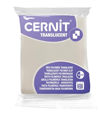 CERNIT Transparant Clay 56g, Night Clow, 7 x 5.5 x 1.5 cm - color: Night Clow