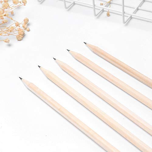Wood Cased 2B Graphite Pencils for Drawing Sketching Writing Tests Exam Artists Beginners Home Office Supplies (18)