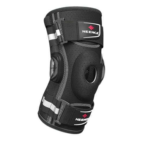 NEENCA Professional Knee Brace, Hinged Knee Support for Women & Men Relief - size: Medium