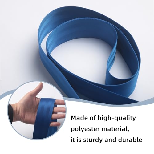 Mobilization Belt(9.8Ft) -Physical Therapy Strap for Physical Therapy, Rehabilitation, and Manual Therapy, Mobilization Belt Physical Therapy - Strongly Recommended by physicalTherapists - color: blue