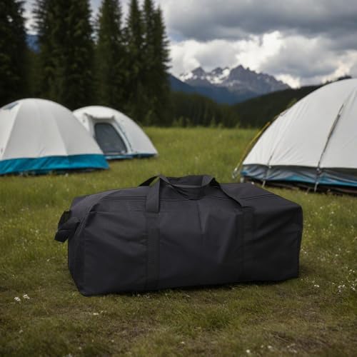 149L Extra Large Duffle Bag with Side Zipper, Heavy Duty 600D Waterproof Moving Bag for Travel & Camping, Foldable Cargo Luggage for Sports Gear with Lockable Zippers (149L) - size: 149L