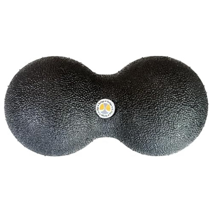 Rollga Peanut - The Better Peanut Ball Roller for Deep Tissue Massage, Mobility, Physical Therapy, Double Lacrosse Ball Massage, Back Pain, Myofascial Release, Muscle Knots, Suboccipital, & Acupoint - size: Small - 8x16cm