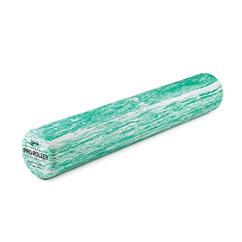 OPTP PRO-ROLLER Standard Density Foam Roller – Round, Green, 36" x 6" - style: Green, 36" x 6", Standard Density