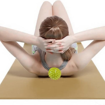 Soft Spiky Massage Balls- Muscle Massager Ball for Feet, Back, Neck, Muscles, Hands Massager Roller for Plantar Fasciitis, Foot Arch Trainer, Exercise, Physical Therapy - color: 1green Spiky Ball