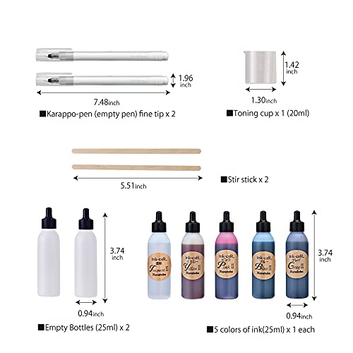 KURETAKE Ink Cafe AT KIT W/PENS