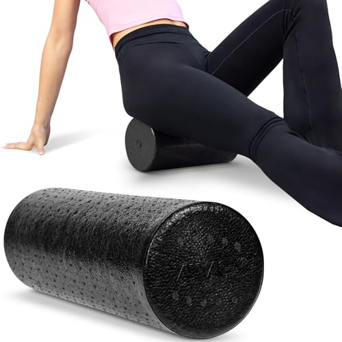 Vive High Density Foam Roller (12 inch) - Large Foam Roller for Exercise - size: 12" (Inches)