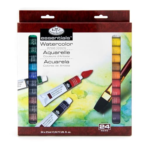 Royal & Langnickel Watercolor Artist Tube Paint, 21ml, 24-Pack - size: 1 Count (Pack of 1)