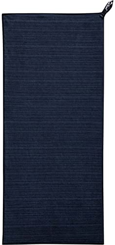 PackTowl Luxe Lightweight Microfiber Camping and Travel Towel, Midnight, Beach - color: Midnight, size: Beach - 36 x 59 Inch