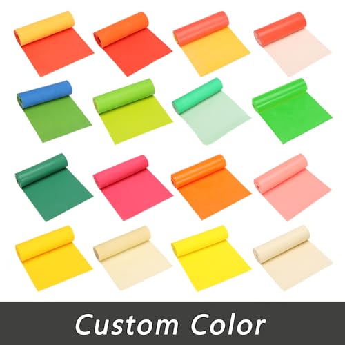 Custom Logo TPE Stretch Band Workout Resistance Fitness Latex Rubber Bands Yoga Elastic Flat Resistance Bands for Exercises